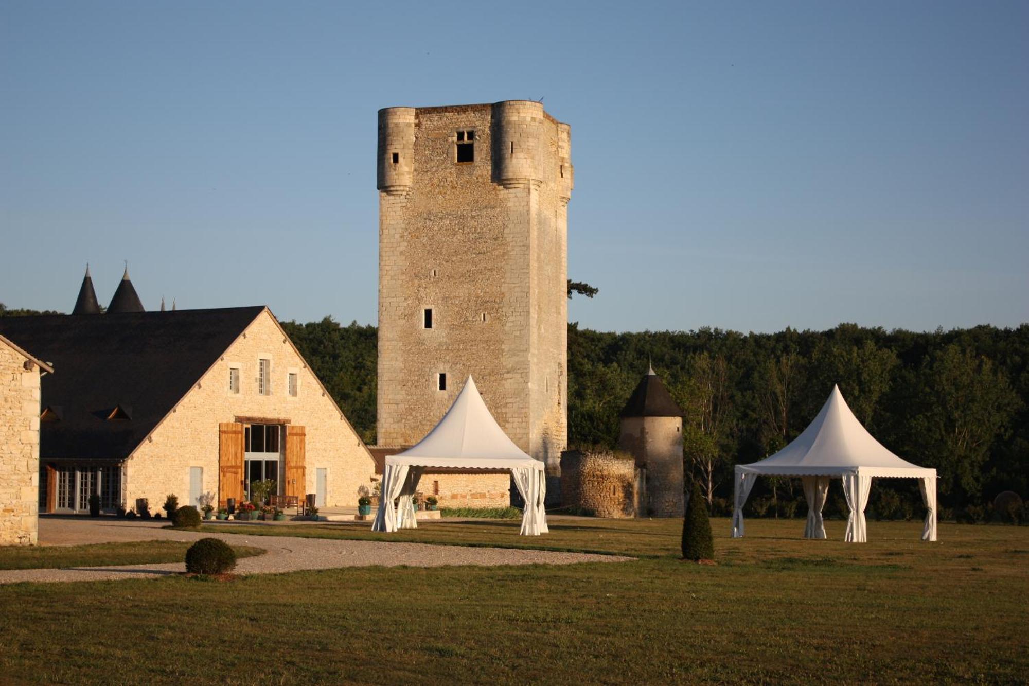 Château de Mazières Tendu Exterior foto