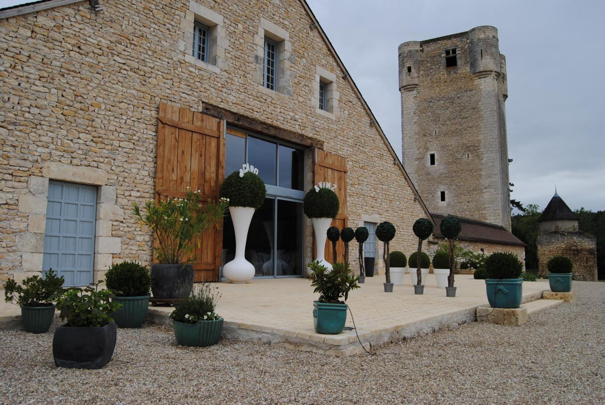 Château de Mazières Tendu Exterior foto