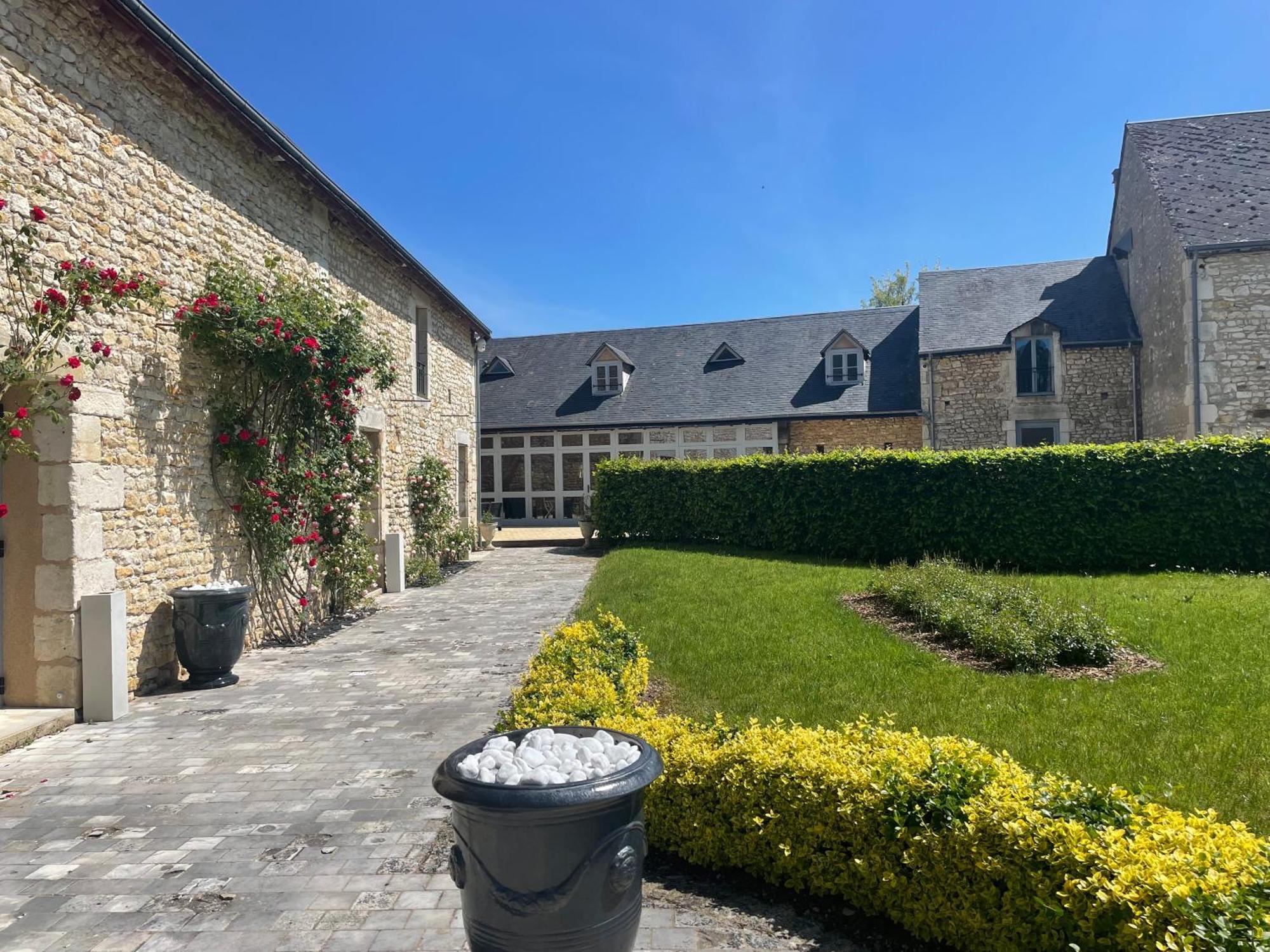 Château de Mazières Tendu Exterior foto