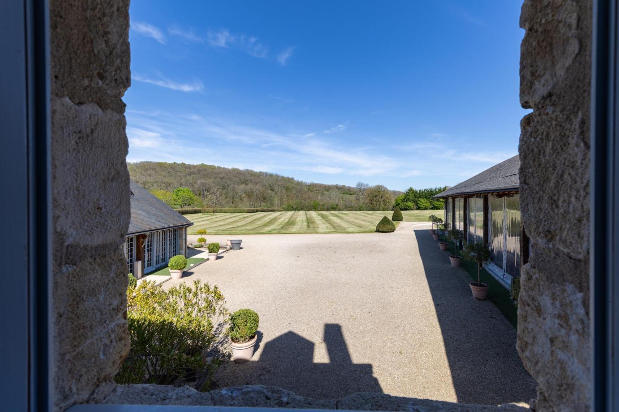 Château de Mazières Tendu Exterior foto