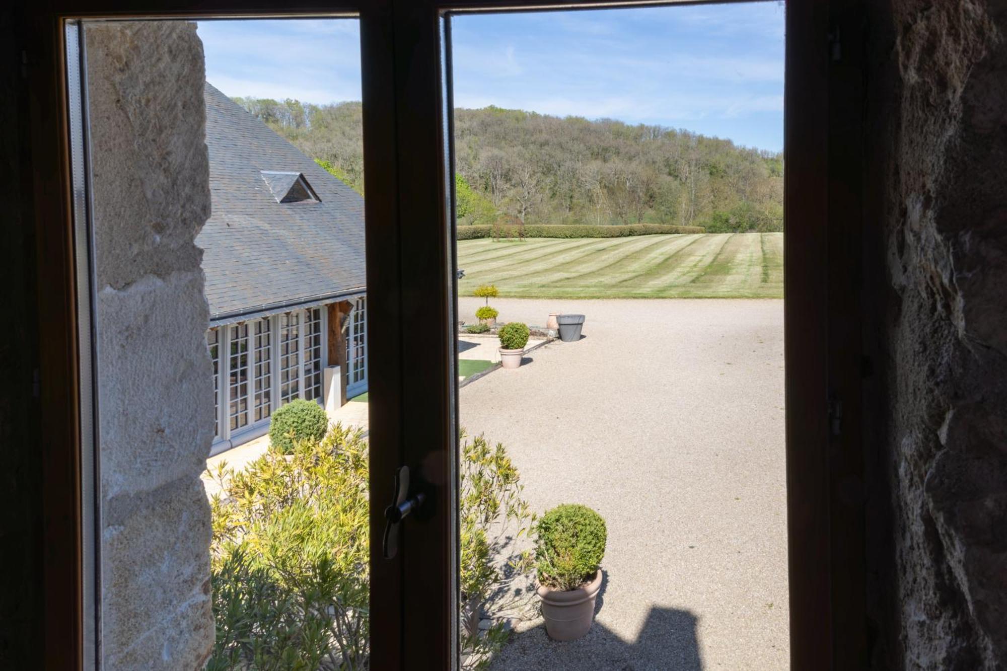 Château de Mazières Tendu Exterior foto